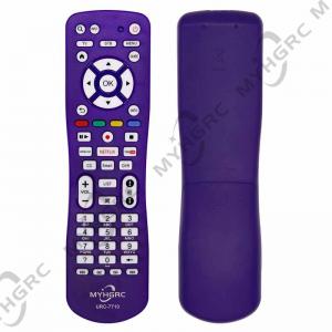 MYHGRC URC-7710 Purple TV STB Universal Remote Control 