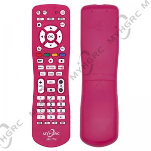MYHGRC URC-7710 Red TV STB Universal Remote Control MYHGRC URC-7710 Red TV STB Universal Remote Control
